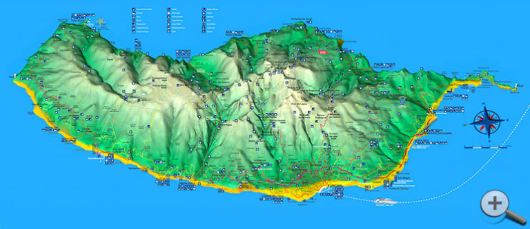 Madeira Tourist Map 0002